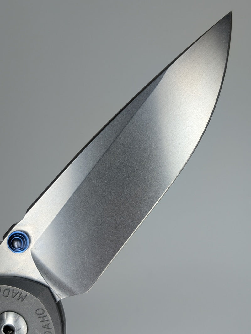 *Consignment* Chris Reeve Knives Inkosi Plain Drop Point Framelock Folding Knife