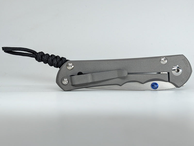Chris Reeve Knives Large Inkosi Plain Tanto Frame Lock Folding Knife