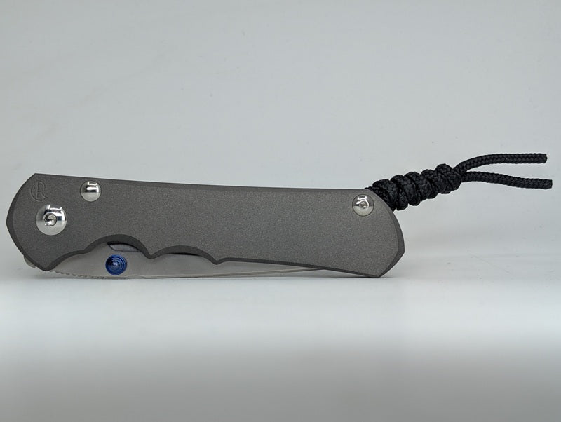Chris Reeve Knives Large Inkosi Plain Tanto Frame Lock Folding Knife