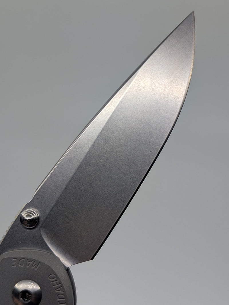 *Consignment* Chris Reeve Knives Large Sebenza 25 w/ Black Canvas Micarta Inlay