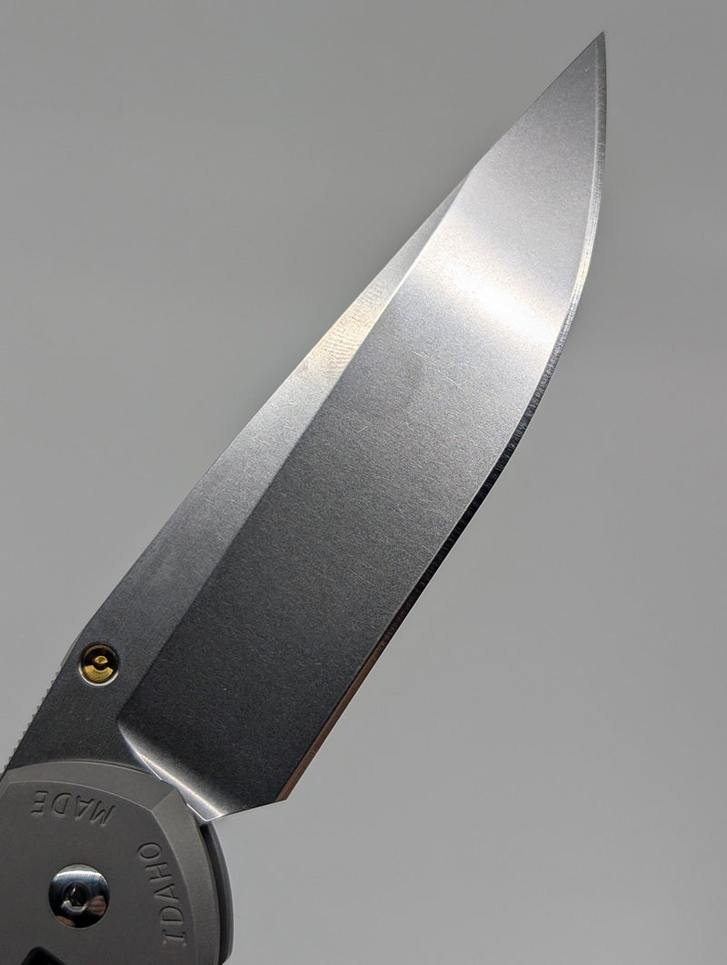 Chris Reeve Knives Large Sebenza 31 Inlay Macassar Ebony Frame Lock Foldign Knife