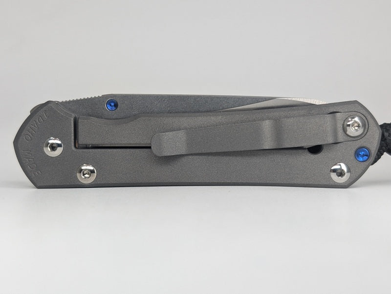 Chris Reeve Knives Small Sebenza 31 Plain Inkosi Magnacut Frame Lock Folding Knife