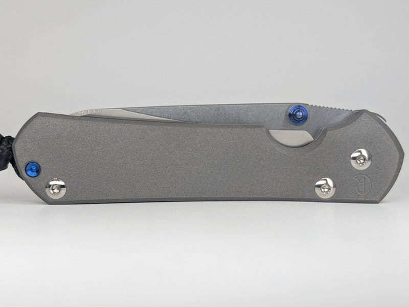 Chris Reeve Knives Small Sebenza 31 Plain Inkosi Magnacut Frame Lock Folding Knife