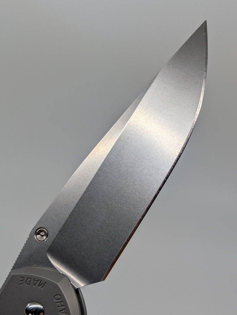 *Consignment* Chris Reeve Knives Large Sebenza Spartan Helm Frame Lock Folding Knife