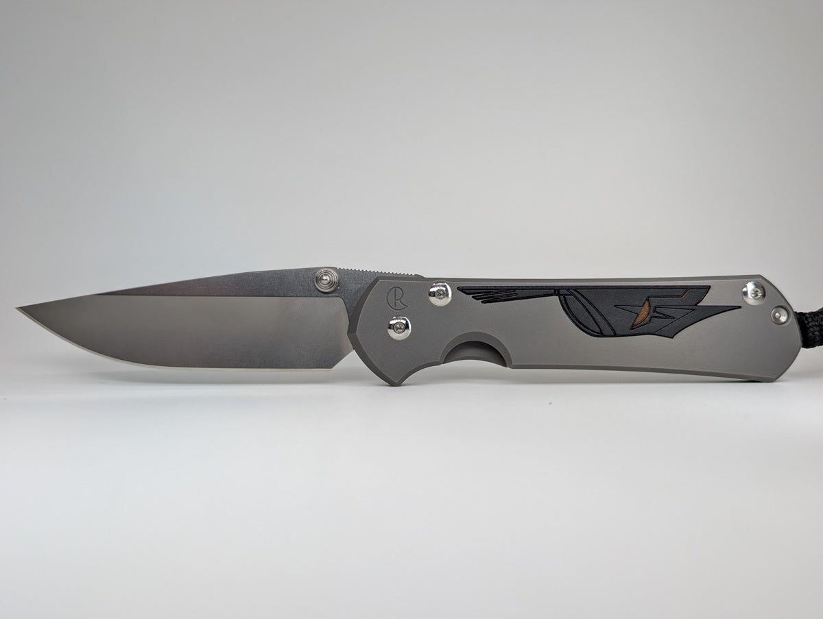 *Consignment* Chris Reeve Knives Large Sebenza Spartan Helm Frame Lock Folding Knife