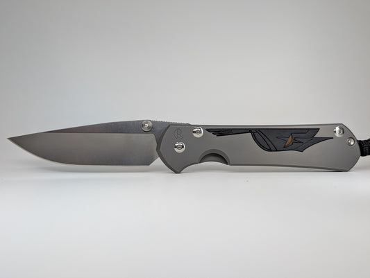 *Consignment* Chris Reeve Knives Large Sebenza Spartan Helm Frame Lock Folding Knife