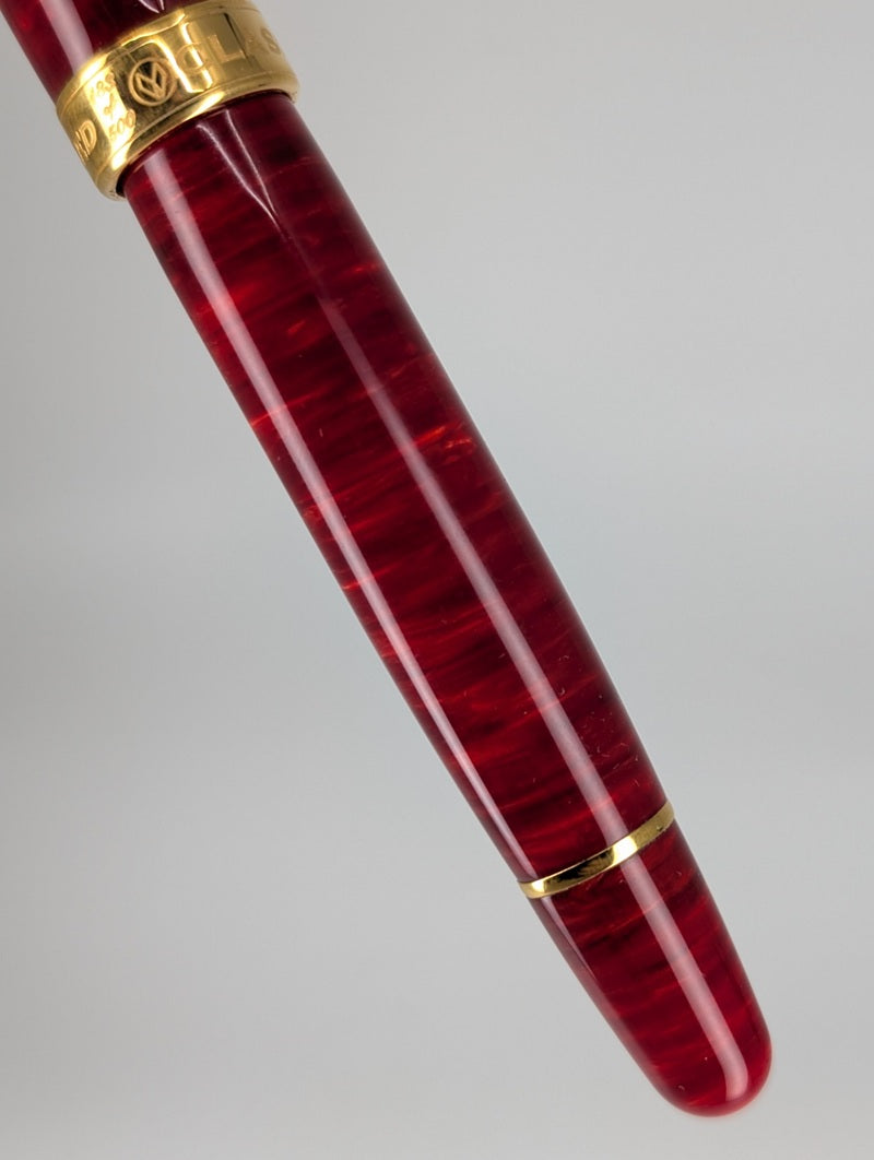 *Consignment* Classic Pens LM1 Flame Red Lambrou Limited Edition Fountain Pen