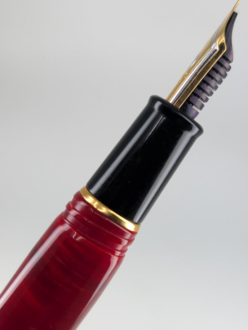 *Consignment* Classic Pens LM1 Flame Red Lambrou Limited Edition Fountain Pen
