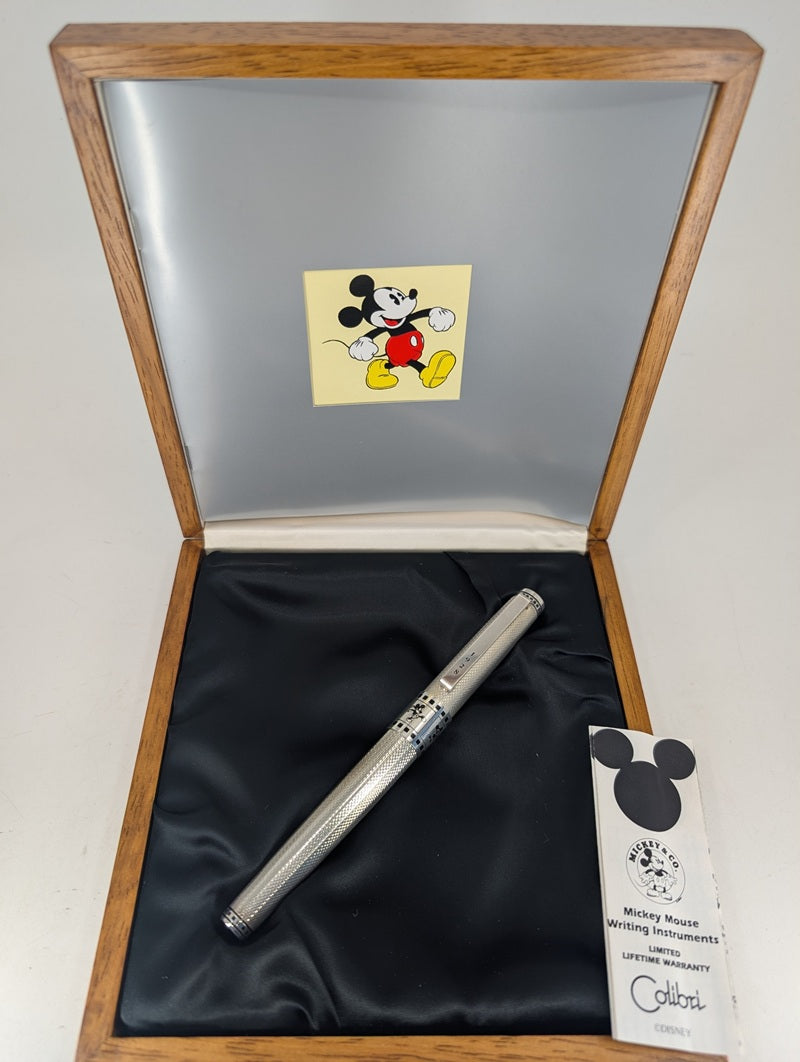 *Consignment* Colibri Limited Edition Mickey Mouse 1928 Commemorative Fountain Pen 18k Gold Nib