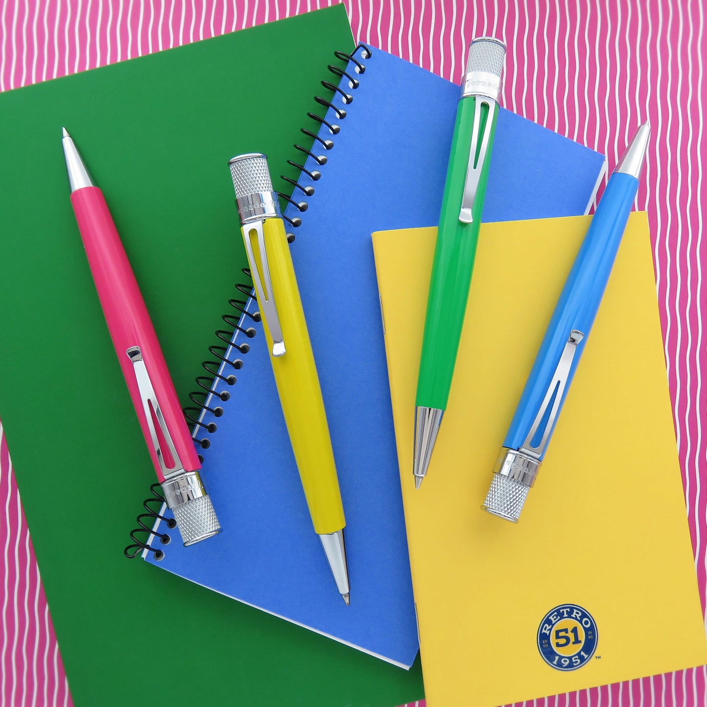 Retro 51 Tornado Colorwave Rollerball Pen Collection