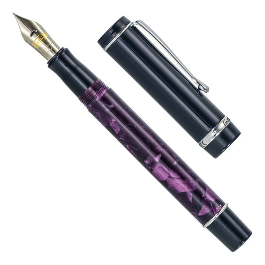 Conklin Purple Nights Fountain Pen Medium Nib