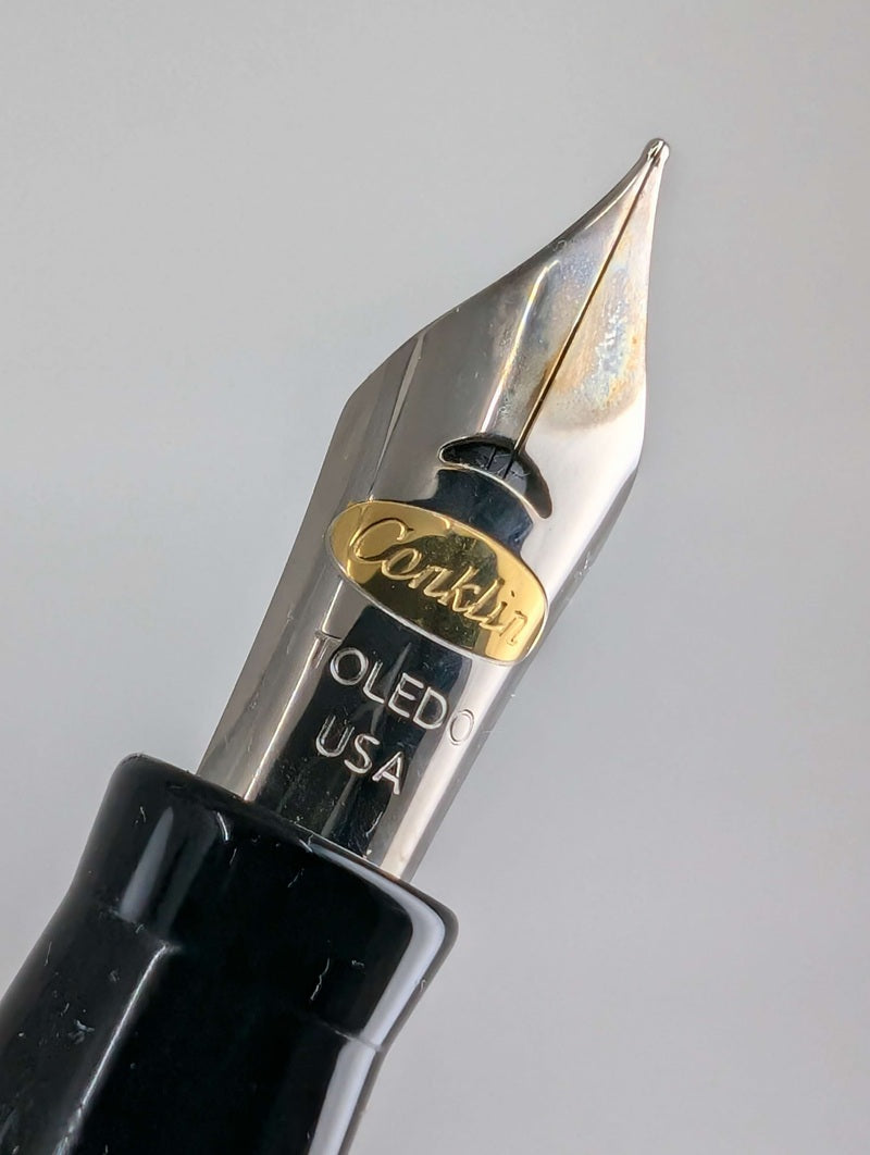 *Consignment* Conklin Mark Twain Crescent Fill Fountain Pen Medium Nib