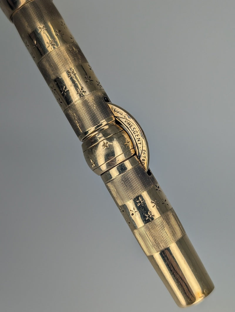 *Consignment* Conklin 1922 Crescent Gold-Filled Fountain Pen