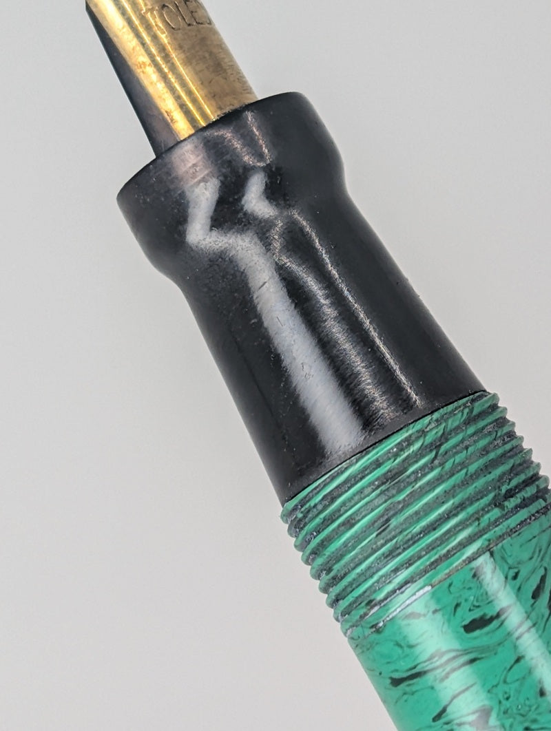 *Consignment* Conklin Vintage 1930's Mottled Green Fountain Pen