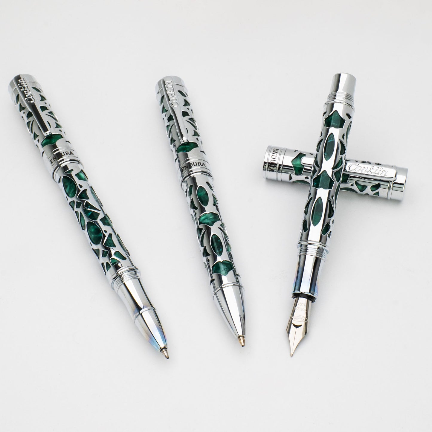 Conklin Endura Deco Crest Green