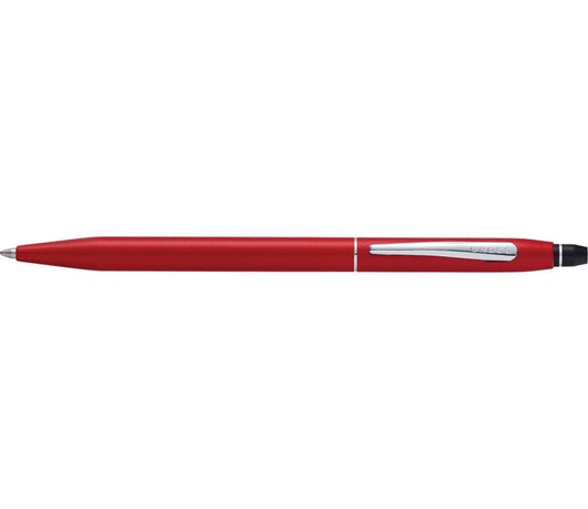 AT Cross Clicker Metallic Red Ballpoint Pen