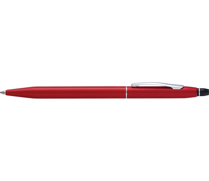 AT Cross Clicker Metallic Red Ballpoint Pen