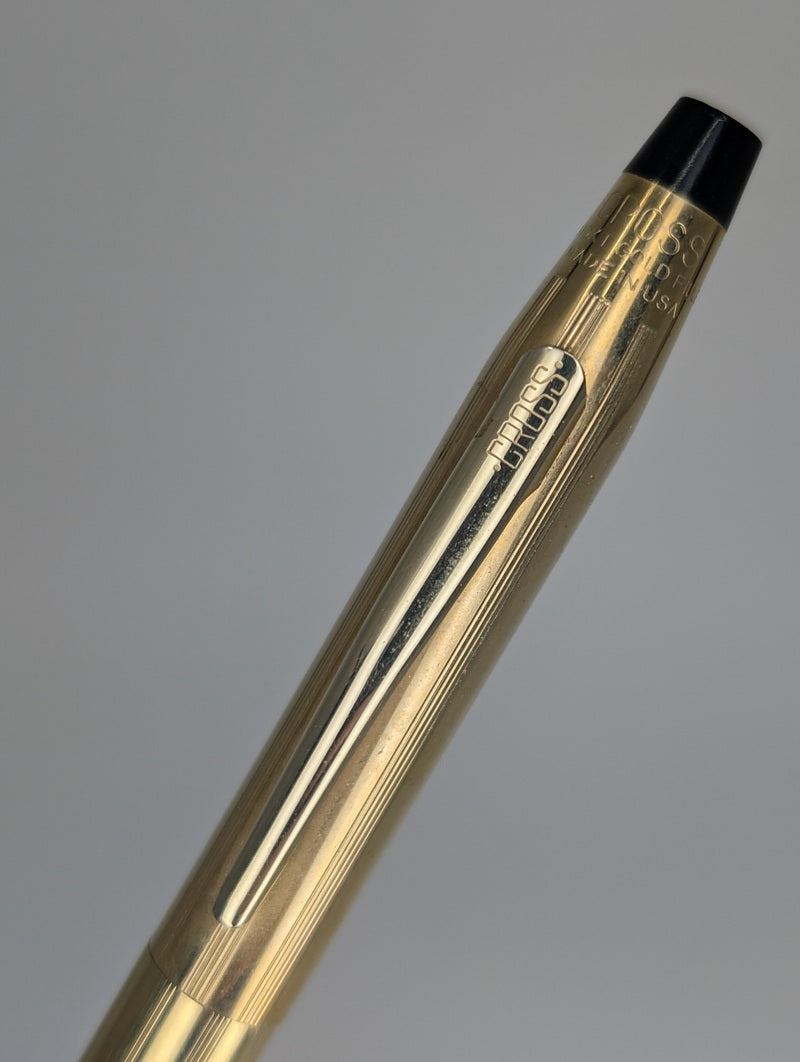 *Consignment* Cross 10kt Gold Filled Fountain Pen 14k Gold Medium Nib