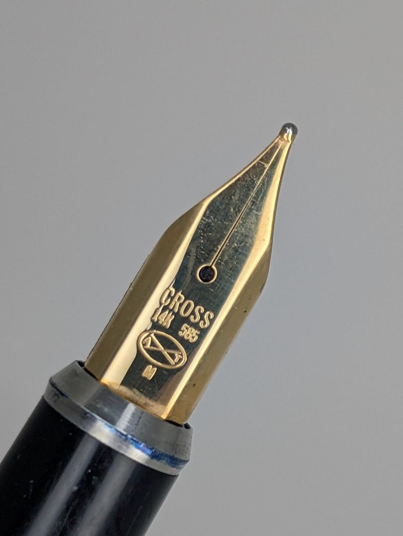 *Consignment* Cross 10kt Gold Filled Fountain Pen 14k Gold Medium Nib