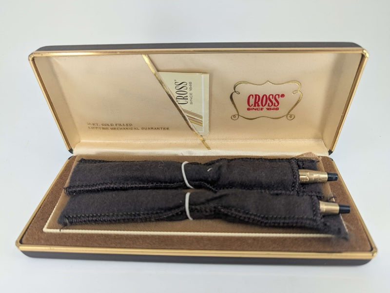 *Consignment* Cross Vintage Ballpoint / Mechanical Pencil Set
