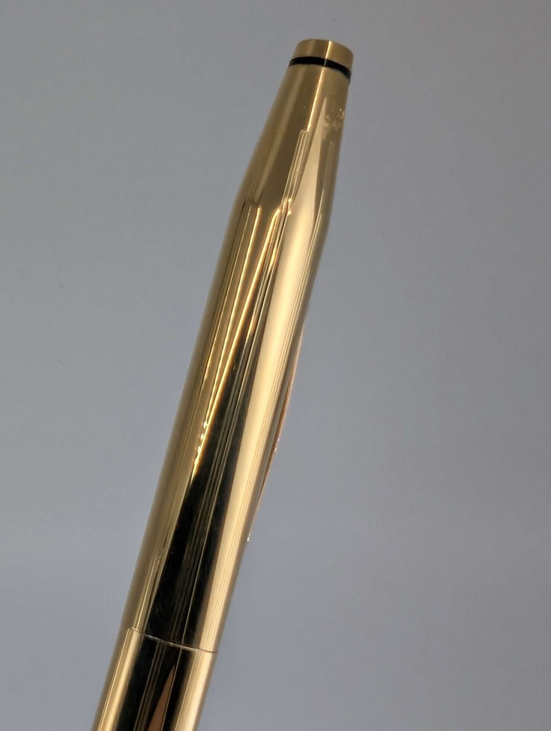 *Consignment* Cross 18k Gold Filled Fountain Pen 14k Gold Medium Nib