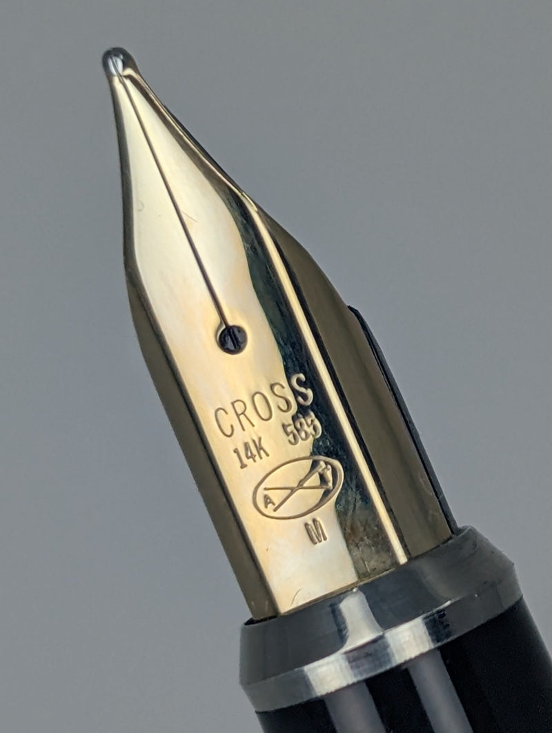*Consignment* Cross Gold Filled "Northern Telecom" Fountain Pen 14k Gold Medium Nib
