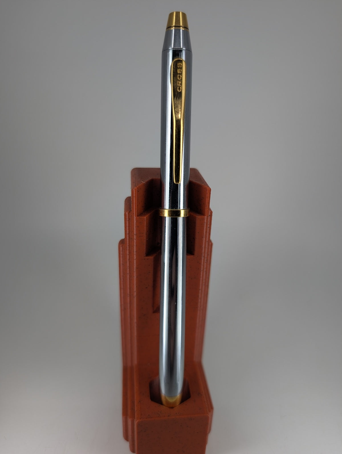 *Consignment* Cross Tech3 Lustrous Chrome w/ Gold Accents 3 in 1 Multi-Pen