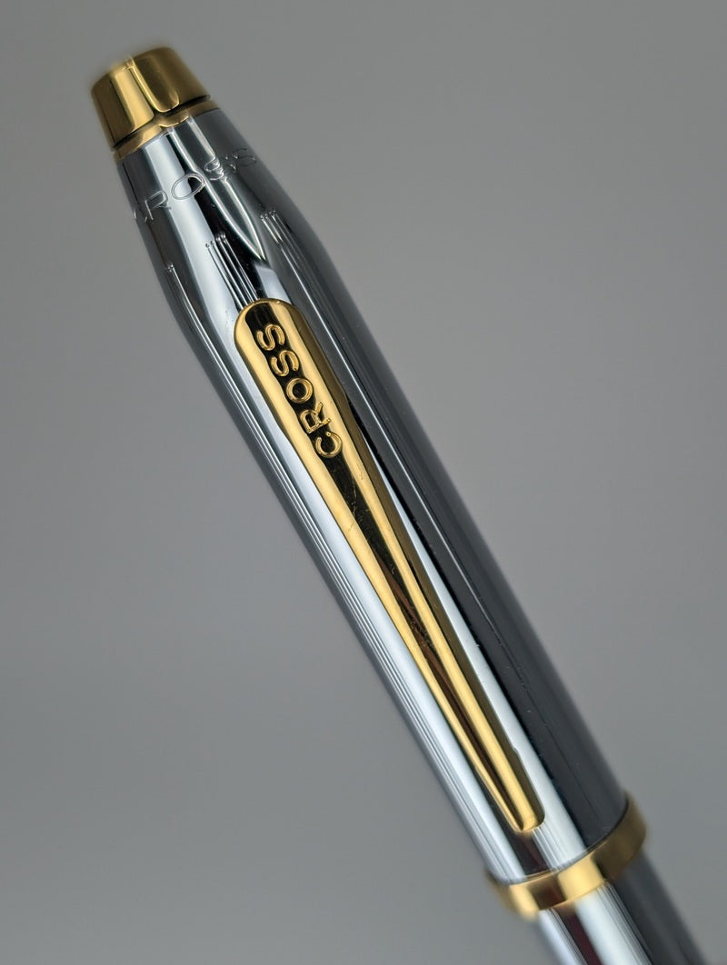 *Consignment* Cross Townsend Lustrous Chrome Rollerball Pen