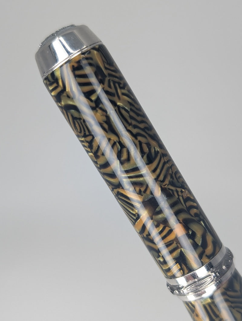 *Consignment* Custom Turned Kit Pen Made with Vintage Sheaffer Resin Fountain Pen