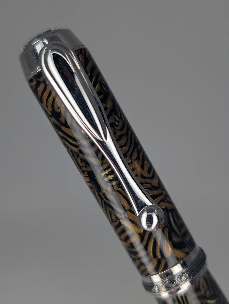 *Consignment* Custom Turned Kit Pen Made with Vintage Sheaffer Resin Fountain Pen