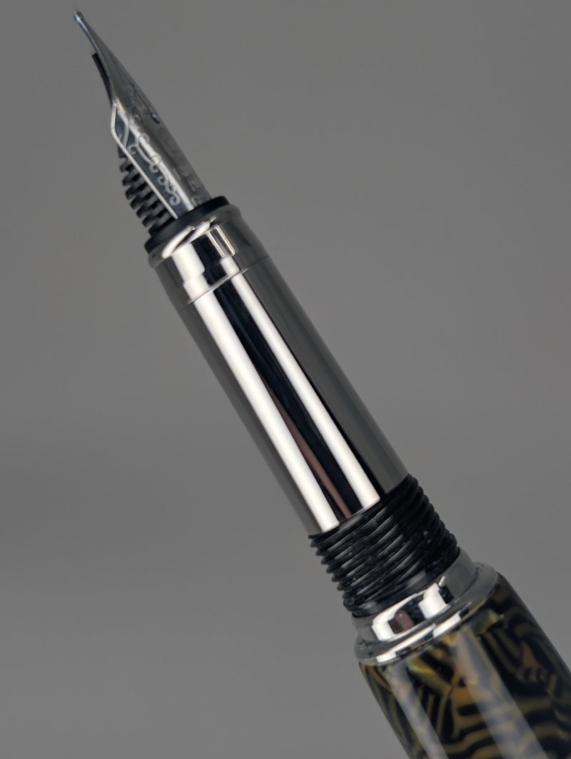 *Consignment* Custom Turned Kit Pen Made with Vintage Sheaffer Resin Fountain Pen
