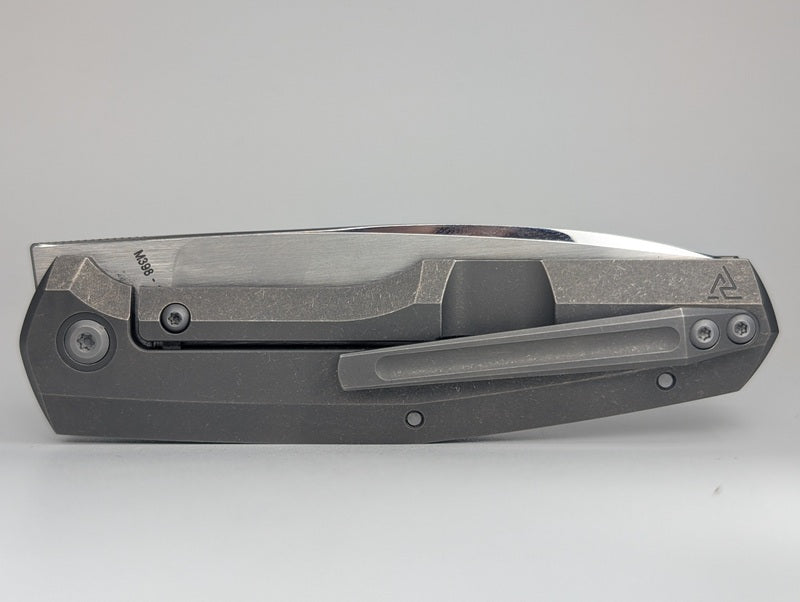 *Consignment* Custom Knife Factory FIF18 Frame Lock Front Flipper Folding Knife