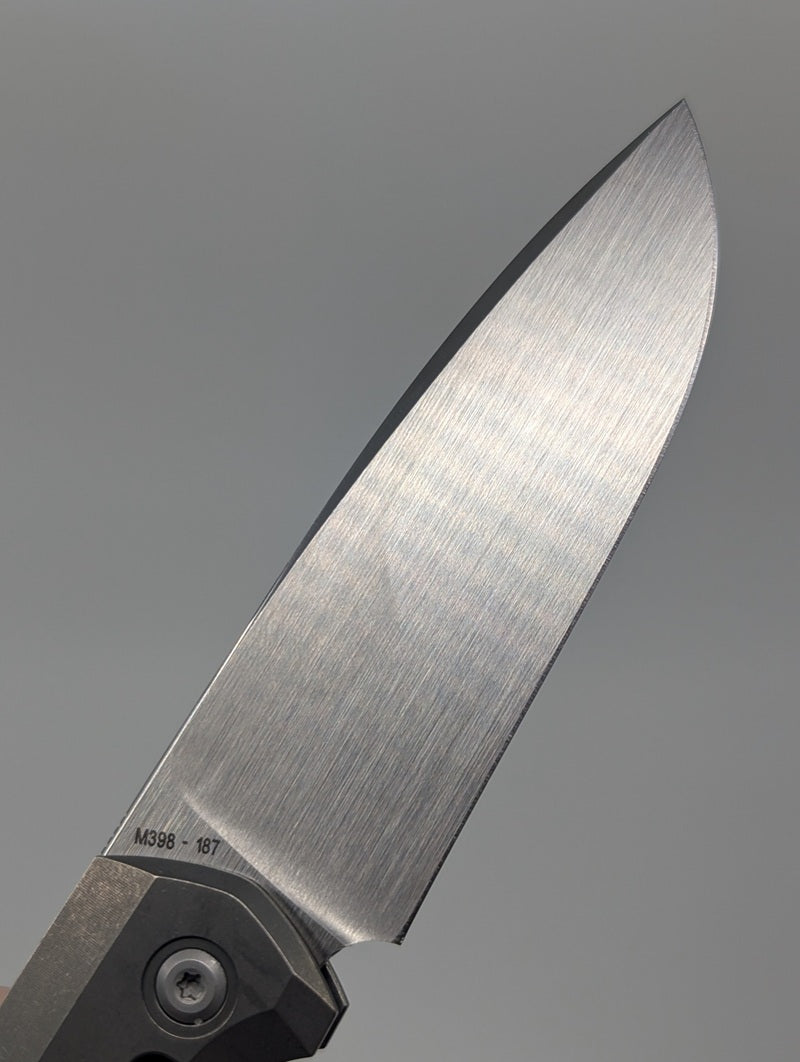 *Consignment* Custom Knife Factory FIF18 Frame Lock Front Flipper Folding Knife