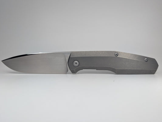 *Consignment* Custom Knife Factory FIF18 Frame Lock Front Flipper Folding Knife