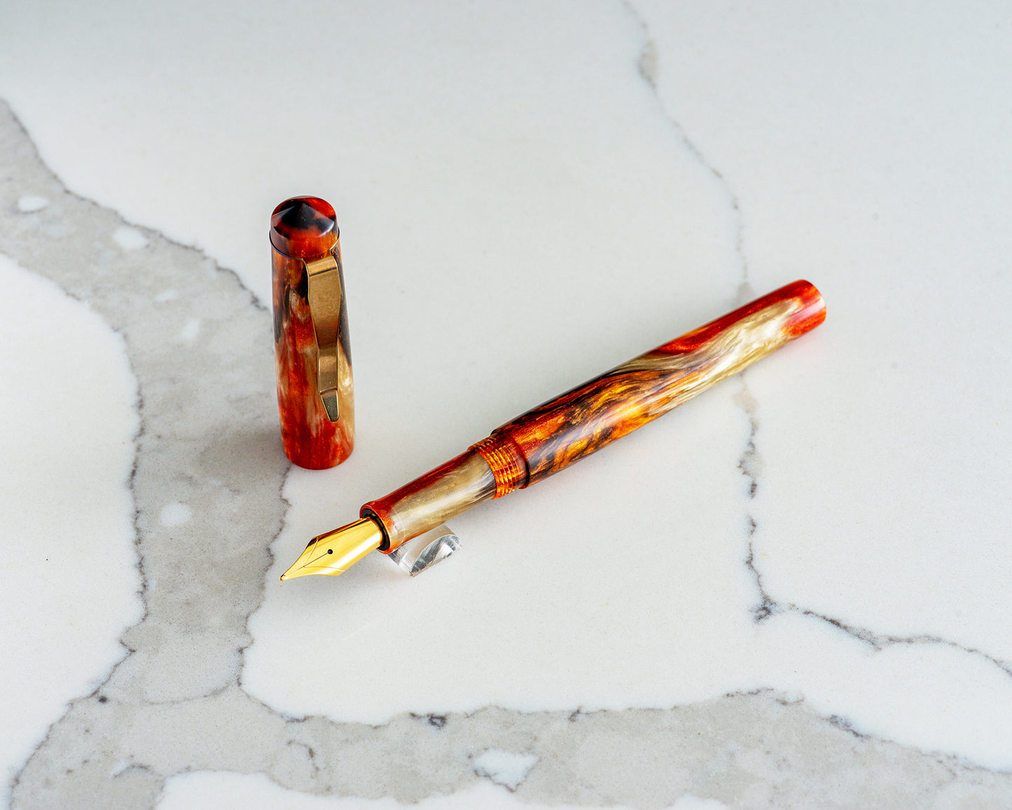 Rhys' Pieces Custom Fountain Pen - "Cyprinidae"