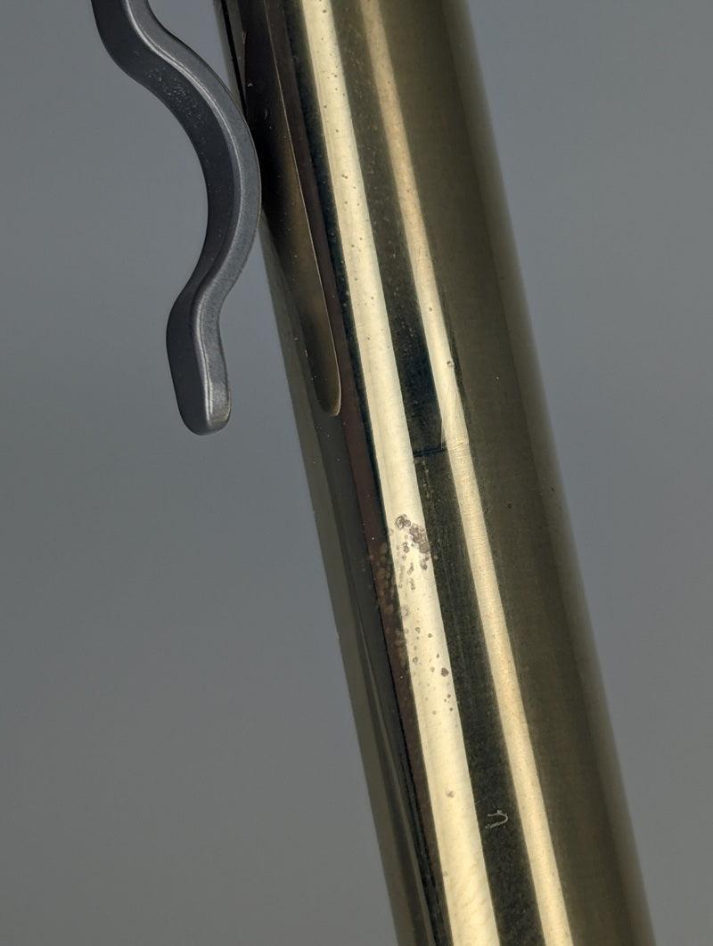 *Consignment* D Rocket Design "The Kaze Pen" Brass Bolt Action Ballpoint Pen