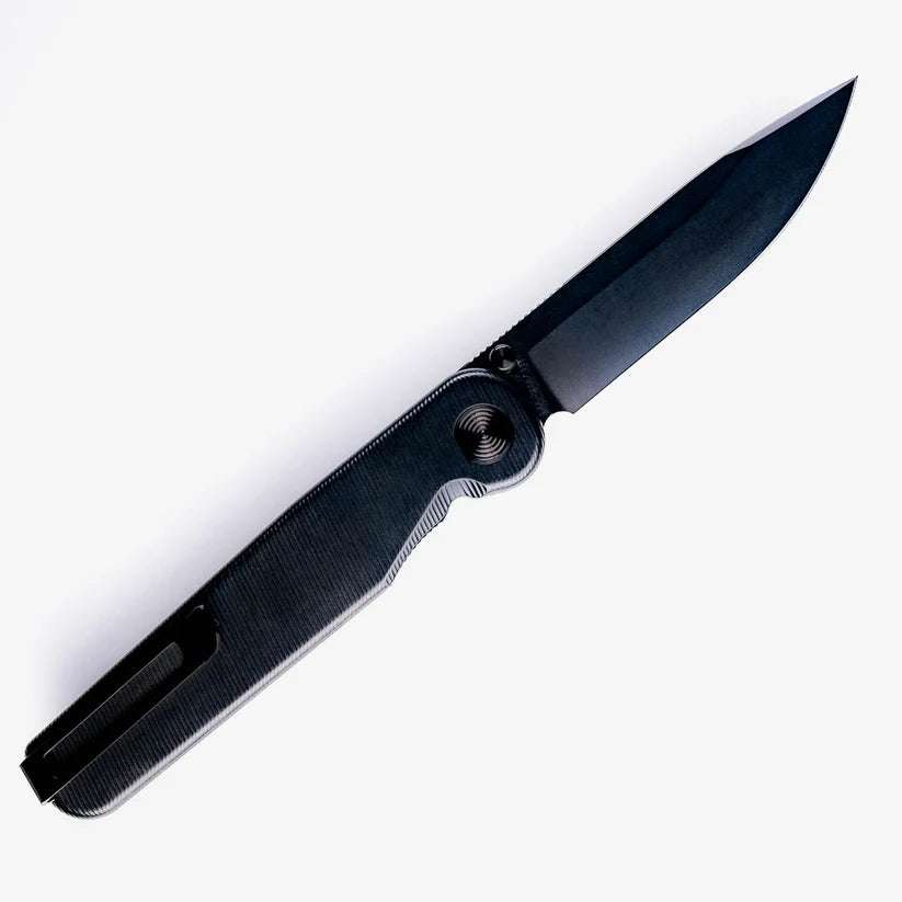 Tactile Knife Co. Rockwall DLC Magnacut Titanium Handle Thumbstud Linerlock Folding Knife