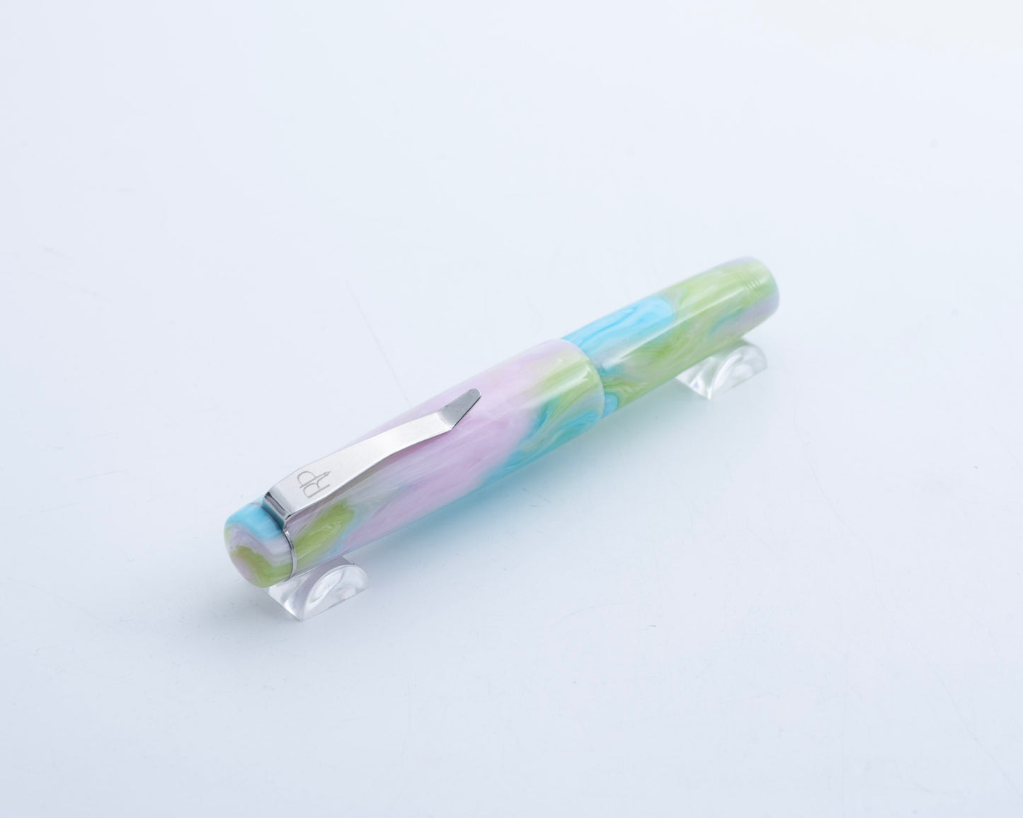 Rhys' Pieces Lil' Piece Custom Fountain Pen - "Candy Floss"