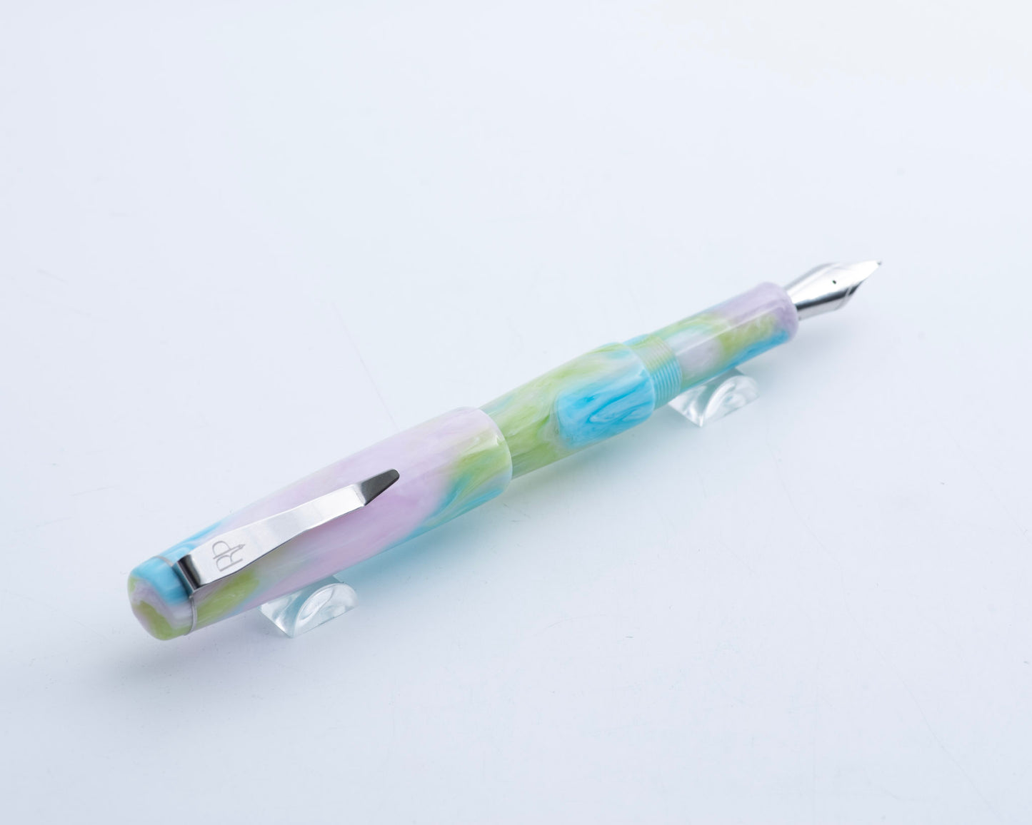 Rhys' Pieces Lil' Piece Custom Fountain Pen - "Candy Floss"