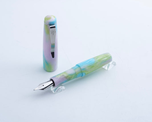 Rhys' Pieces Lil' Piece Custom Fountain Pen - "Candy Floss"