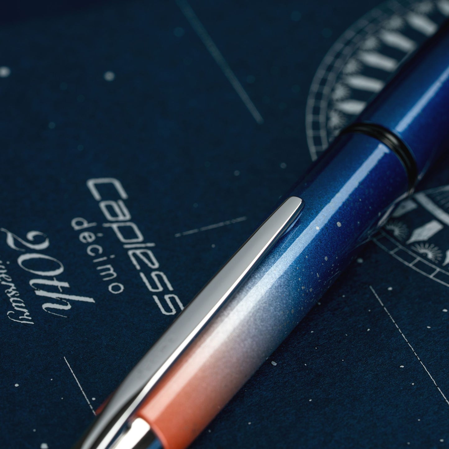 Pilot Capless Decimo Fountain Pen 20th Anniversary Limited Edition