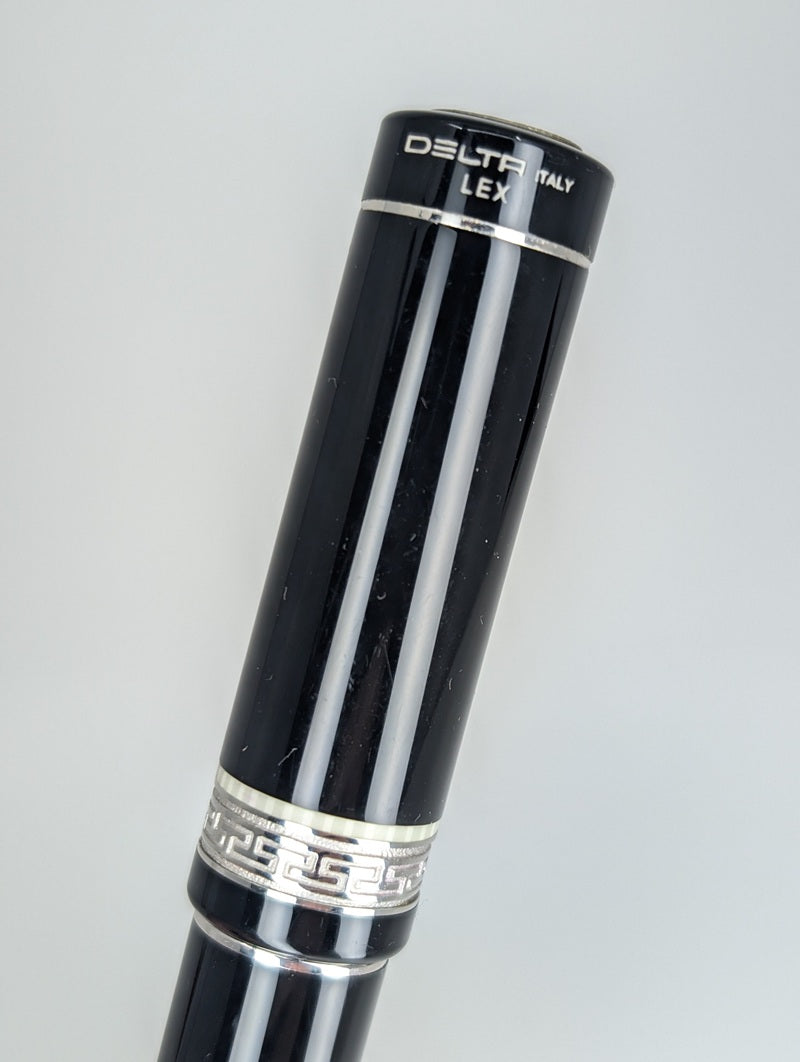 *Consignment* Delta "Lex" Numbered Edition Fountain Pen 18k Gold Medium Nib #0166