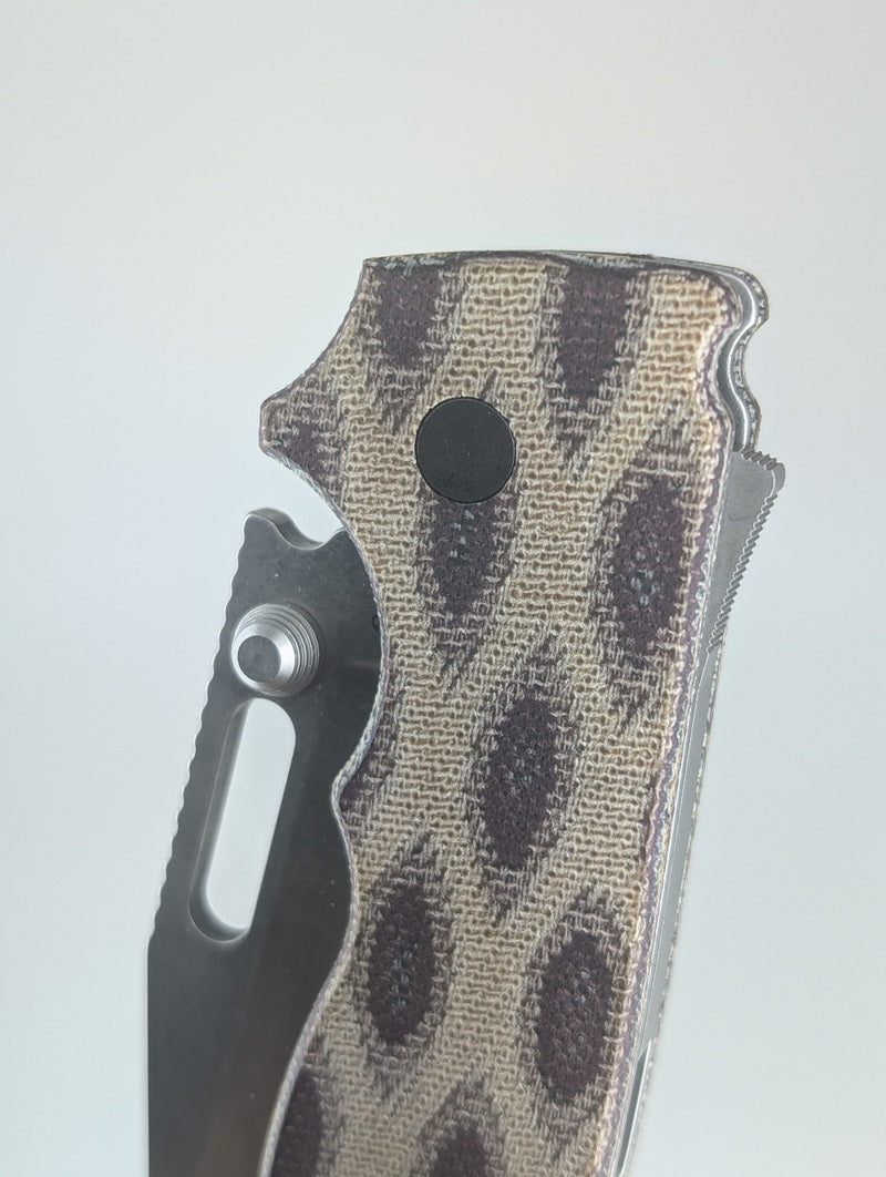 *Consignment* Demko AD20.5 Python Micarta SHARK-LOK Folding Knife