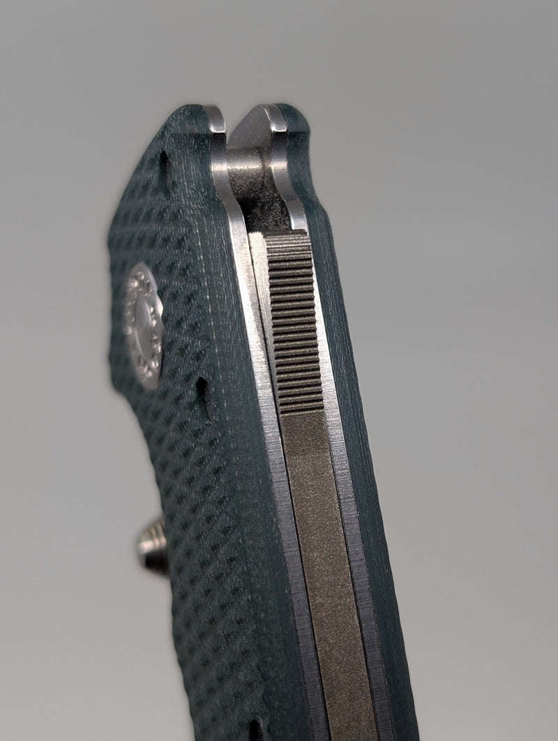 *Consignment* Demko Knives AD20 Forest Green G10 Magnacut Clip Point Shark-Lok Folding Knife