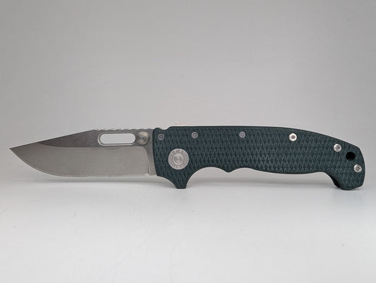 *Consignment* Demko Knives AD20 Slim Forest Green G10 Magnacut Clip Point Shark-Lok Folding Knife