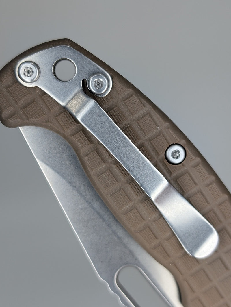 *Consignment* Demko MGAD20S CPM 20CV Clip Point Frag G10 Earth SHARK-LOK Folding Knife