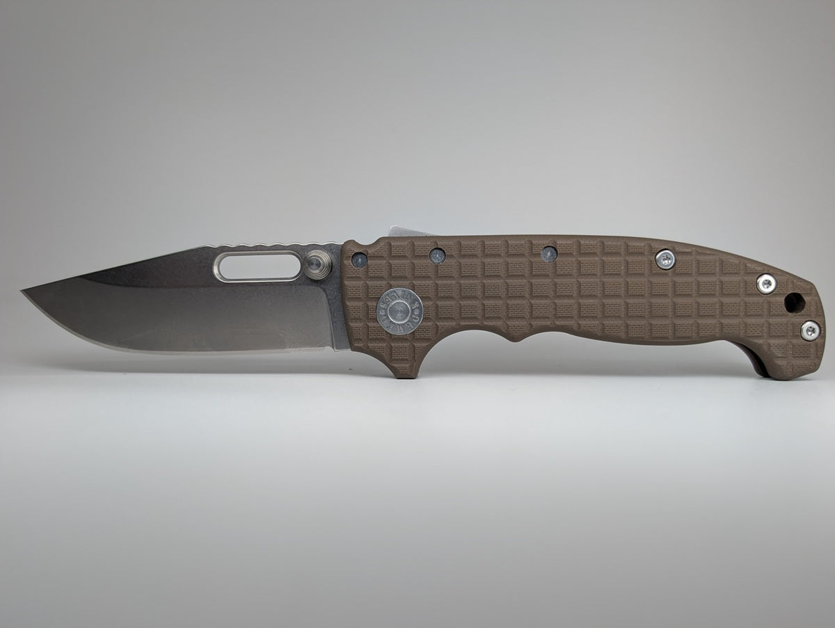 *Consignment* Demko MGAD20S CPM 20CV Clip Point Frag G10 Earth SHARK-LOK Folding Knife