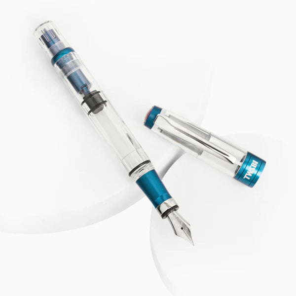 TWSBI Diamond 580ALR (Aluminum Ribbed Front Section cover)  Fountain Pen