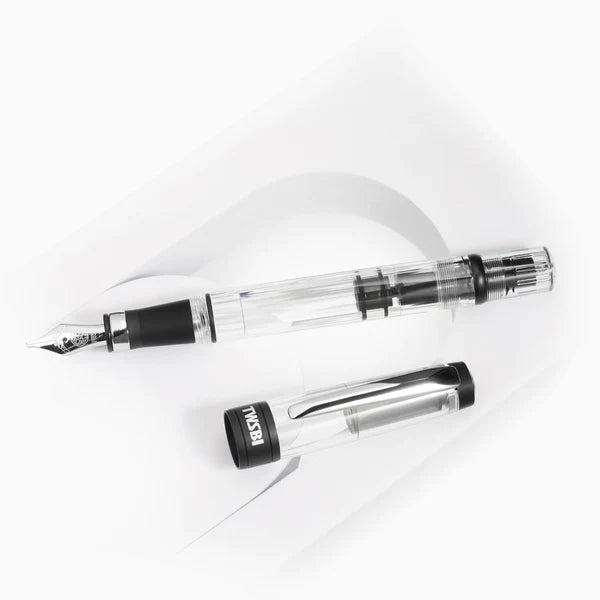 TWSBI Diamond 580ALR (Aluminum Ribbed Front Section cover)  Fountain Pen