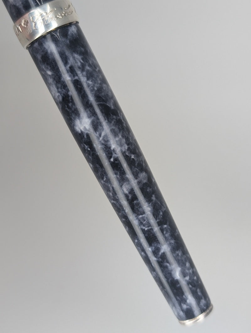 *Consignment* Diplomat "1922" Classic Collection Blue Marble Fountain Pen